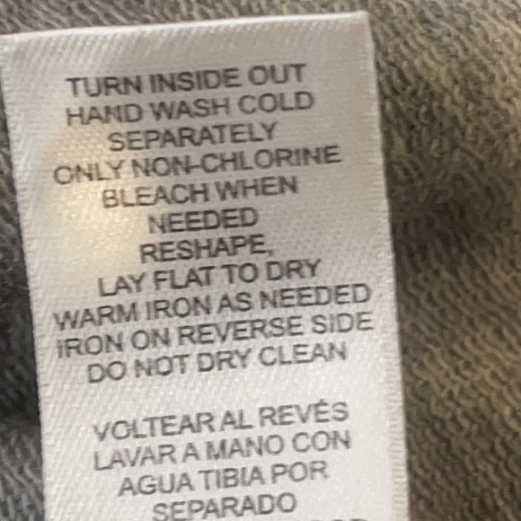 Zenergy by Chicos Gray Top Chico Size 2 L Large 12 - Picture 6 of 7